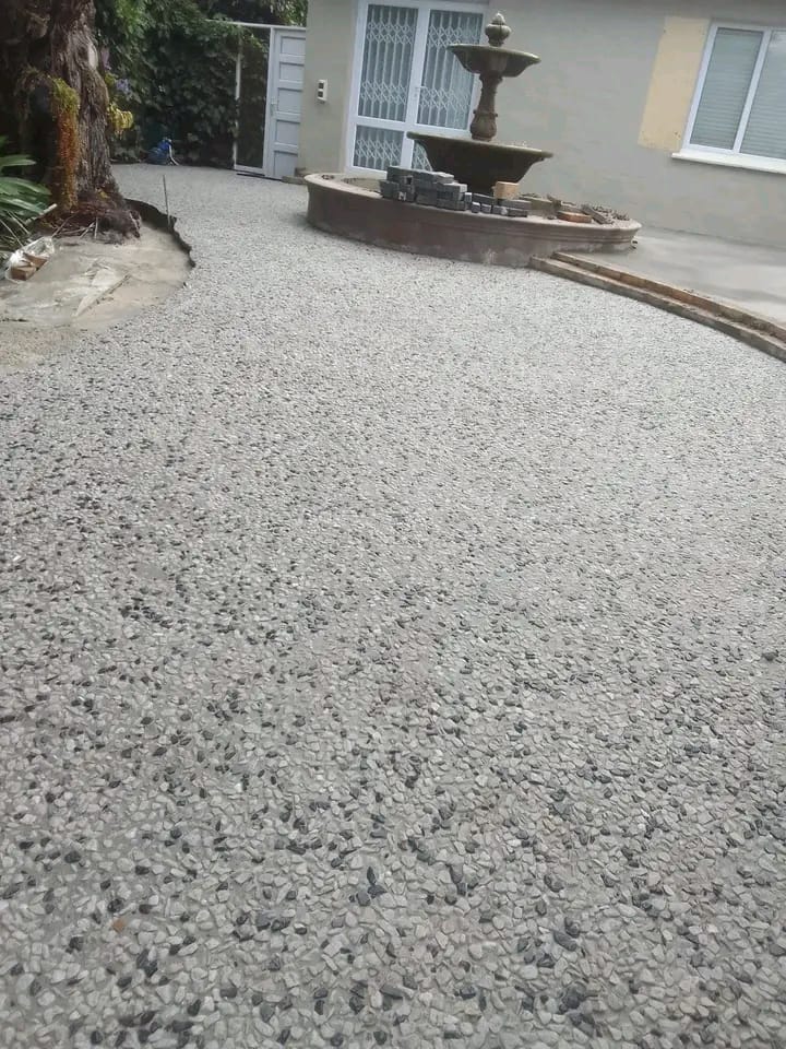 Exposed Aggregate Concrete